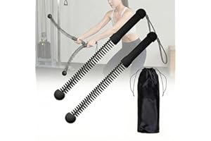 Battle Ropes Ropeless for Home Gym, Weighted Cordless Battle Rope Arm Exerciser, Portable Quiet Heavy Workout Ropes for Stren