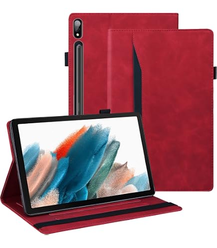 Amazon.com: Dteck Premium PU Leather Case for Galaxy Tab S10+/S9+/