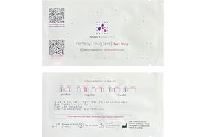 Signify Analytics Test Strip for Liquid and Powder Substances - 10 Pack (10 Test Strips) - Fast, Easy and Simple to Use