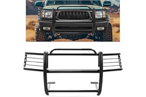 KUAFU Front Grille Guard Compatible with 1996-1998 Toyota 4-Runner 2001-2004 Toyota Tacoma Brush Guard Bumper Protector w/Hardware Steel Powder Coated