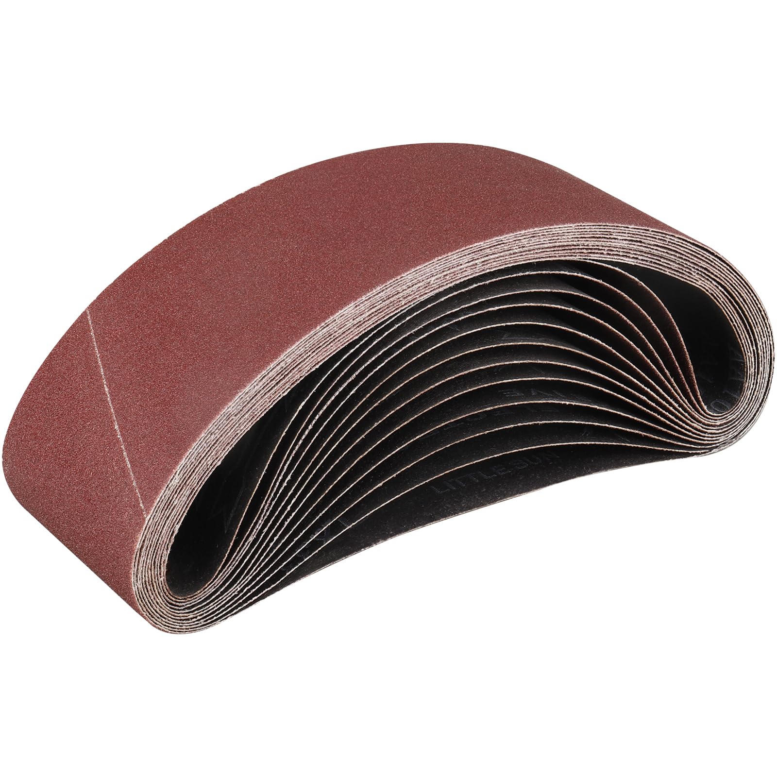 STEBRUAM Sanding Belt 100 x 610 mm,12PCS 100 Grit