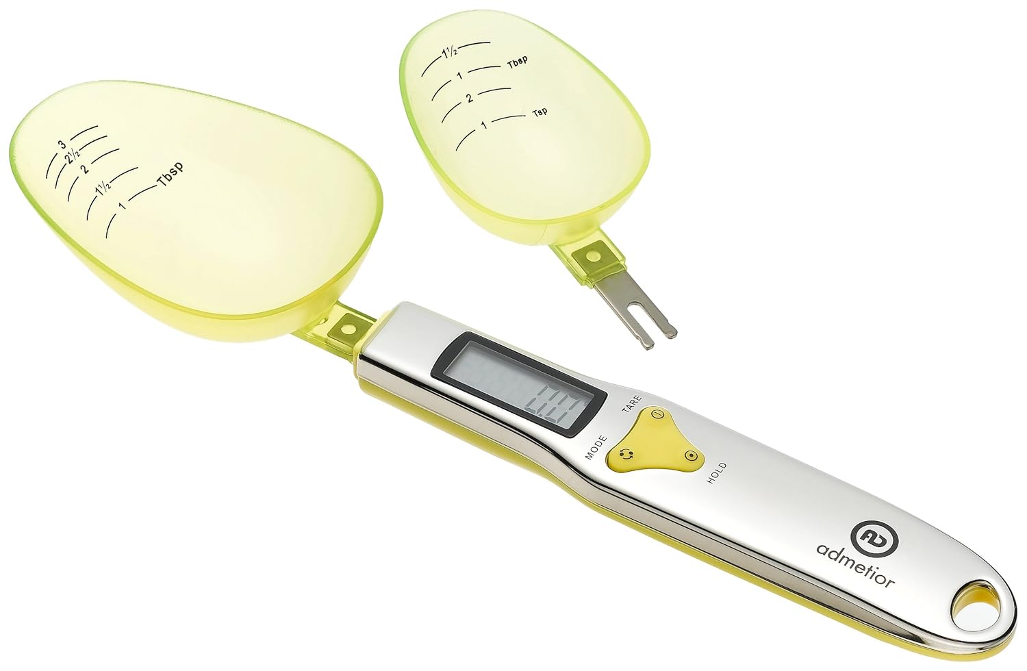 Buy Admetior Digital Spoon Scale, Yellow Online at Low Prices in India