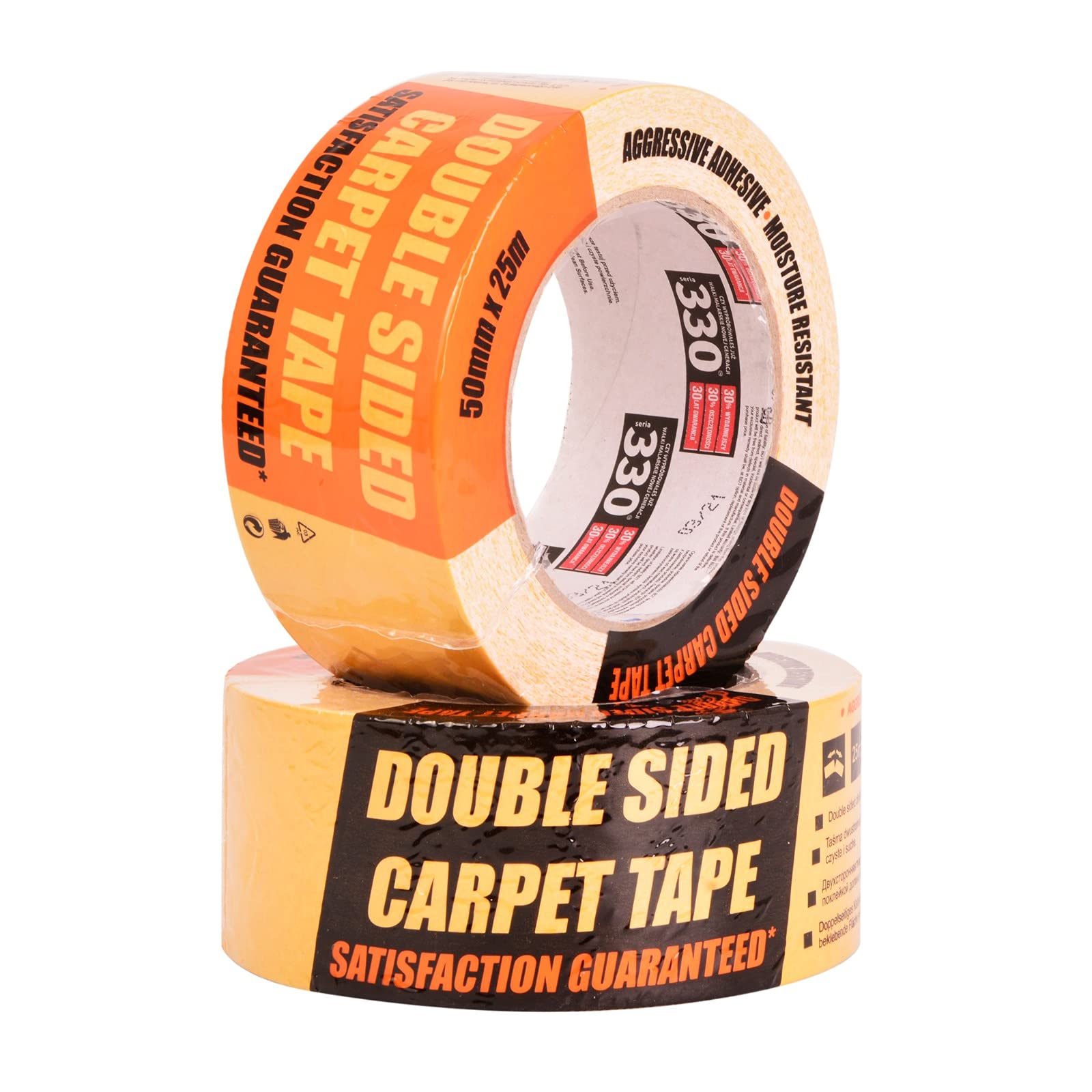 Fixtout Double-Sided Adhesive – (HAVANA) – DSCL 50 mm x 25 m