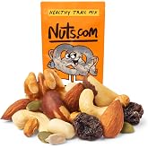 Nuts.com Healthy Trail Mix, Protein Packed Nuts &amp; Seeds Snack, 30 oz Bag | Wholesome Mix of Raisins, Almonds, Walnuts, Cashews, Sunflower &amp; Pumpkin Seeds, Protein Packed, Kosher &amp; Gluten Free