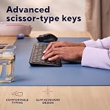 Trust Vaiya Wireless Keyboard Bluetooth 2.4 GHz UK Layout Numpad Multi-Device view 5