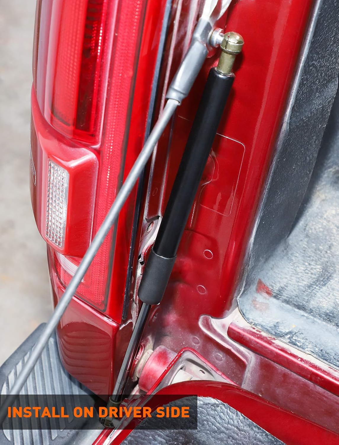 replacement tailgate ford on Body 5 Pcs Black Savadicar Truck Tailgate Assist Shock Tail Gate Support Accessories Strut Damper Lift Kit For 2015 2021 Ford F150 Pickup Replacement Parts