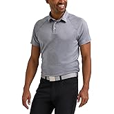 Lee Mens Golf Series Short Sleeve Performance Polo Shirt