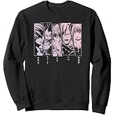 Death Note 5 Panel Faces Sweatshirt