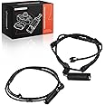 A-Premium Front and Rear Disc Brake Pad Wear Sensors Compatible with BMW E46 Series 323Ci 2000, 323i 1999-2000, 325Ci 2001-2006, 325i 2001-2005, 328Ci 2000, 328i 1999-2000, 2-PC Set