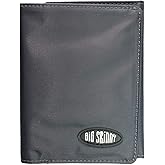 Big Skinny Men's Tri-Fold Wallet, Holds Up to 25 Cards, Charcoal