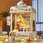 ORANGE OCEAN Large Claw Machine for Kids Girls Boys, Toy Claws Machine with Sound &amp; Light, Vending Machine for 4 5 6 7 8 Years Old Girls, Idea Birthday Gifts for Kids Ages 3-5 4-6 4-8