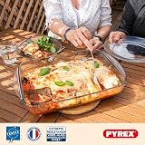 Pyrex 8023510 Set of 3 Borosilicate Glass Oven Plates France view 3