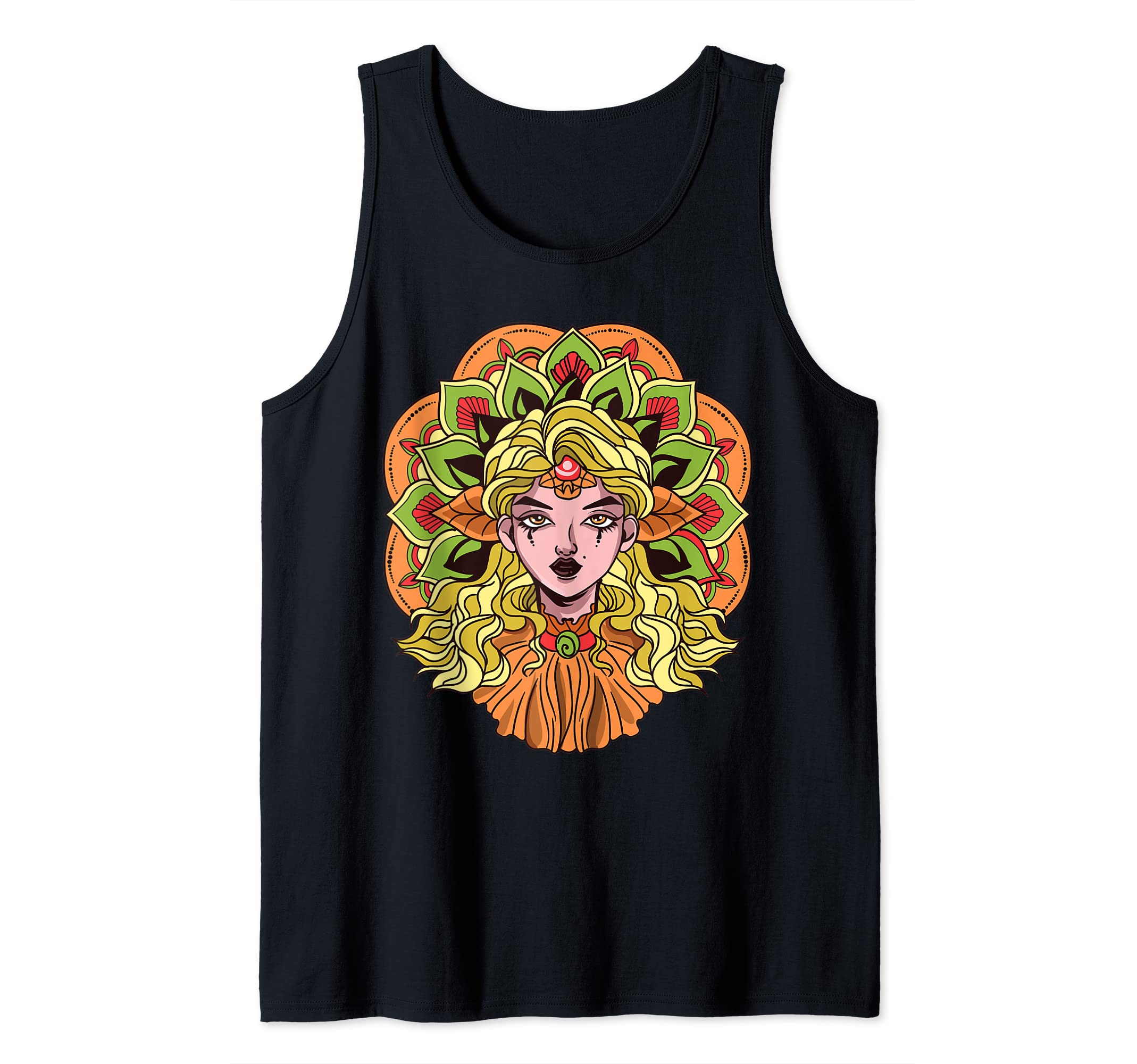 Mandala Girl Tank Top