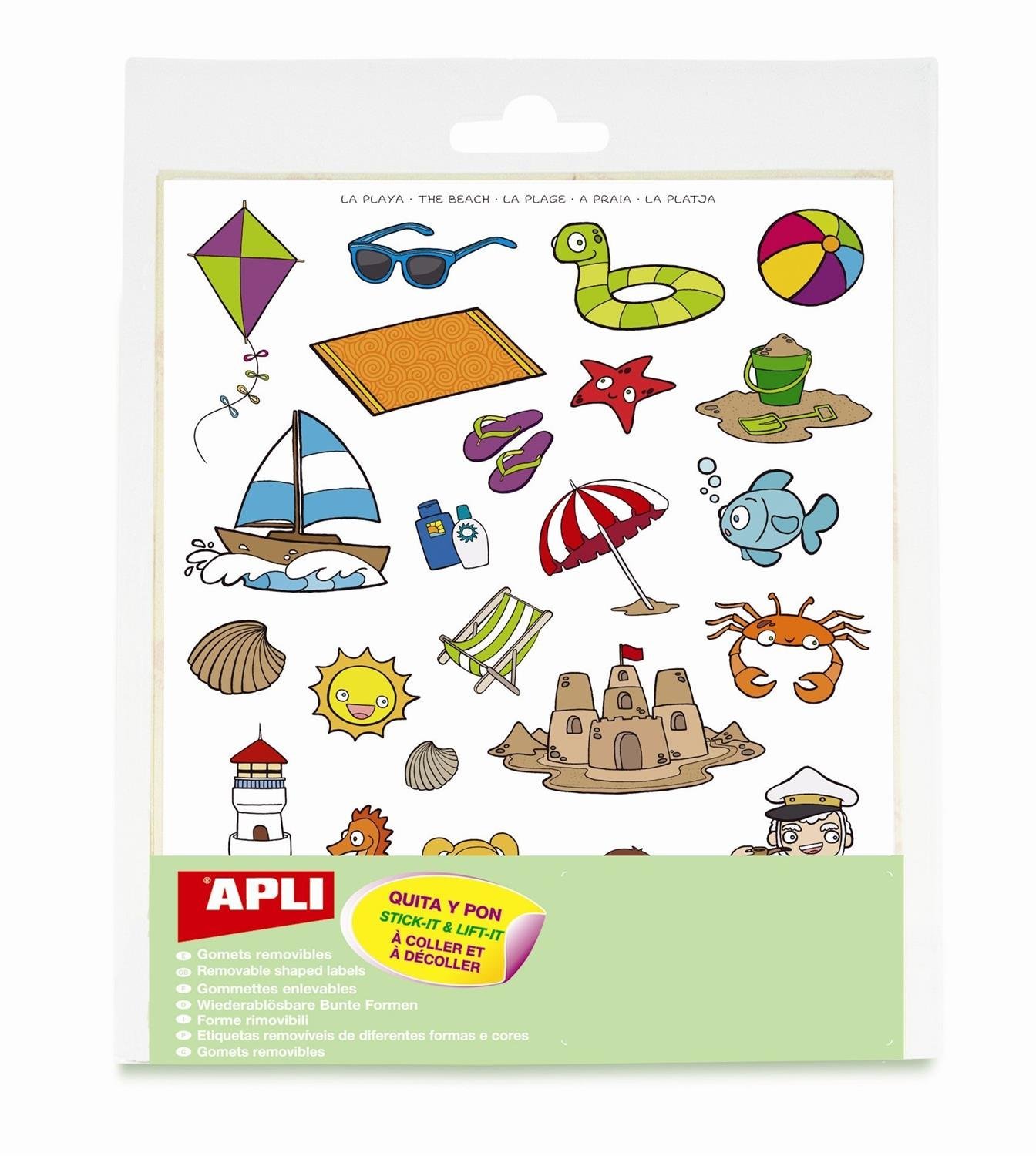 APLI The Beach 3 hojas