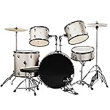 Ktaxon 22 Inch Adult Drum Set, 5-Piece Full-Size