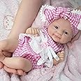 Mire & Mire 14" Reborn Baby Dolls, Full Silicone Baby Dolls, Realistic Soft Silicone Newborn Baby Doll, Real Full Body Silicone Reborn Baby Dolls, Not Vinyl Dolls