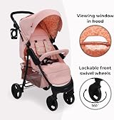 My Babiie MB30 Pushchair Pink Leopard - From Birth to 22kg, Compact Fold view 7