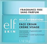 e.l.f. Holy Hydration! Face Cream - Lightweight, Non-Greasy Moisturiser