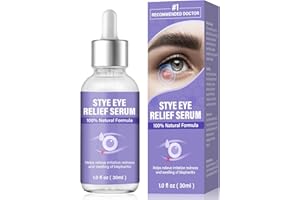 COPEAKY Stye Eye Treatment, Natural Stye Eye Serum for Styes Chalazion and Blepharitis, Chalazion Remover Fast Relief, Mild Lash and Eye Cleanser
