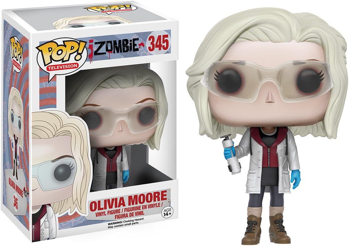 Amazon Com Funko Izombie Olivia Moore W Glasses Pop Television Figure Funko Pop Television Toys Games