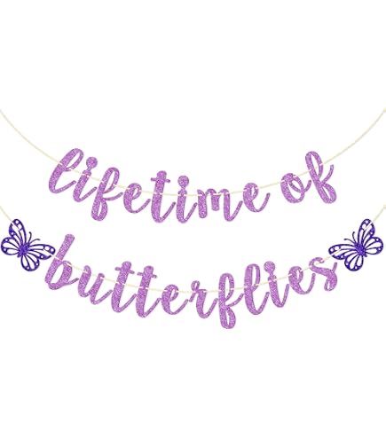 Here's To A Lifetime Of Butterflies Bridal Shower Party Decal