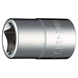TONE Socket 12-Point 4D-17.5 1/2" Inch Drive 17.5mm
