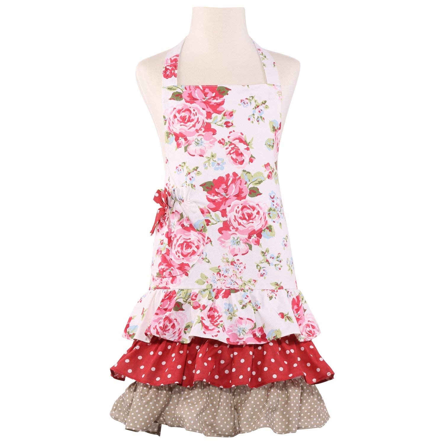 Best Matching Oven Mitts In Rose Pattern