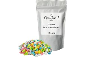 GOODLAND FARMS Cereal Marshmallows, Dehydrated Marshmallow Bits, Topping and Dessert Ingredient, 1 lb