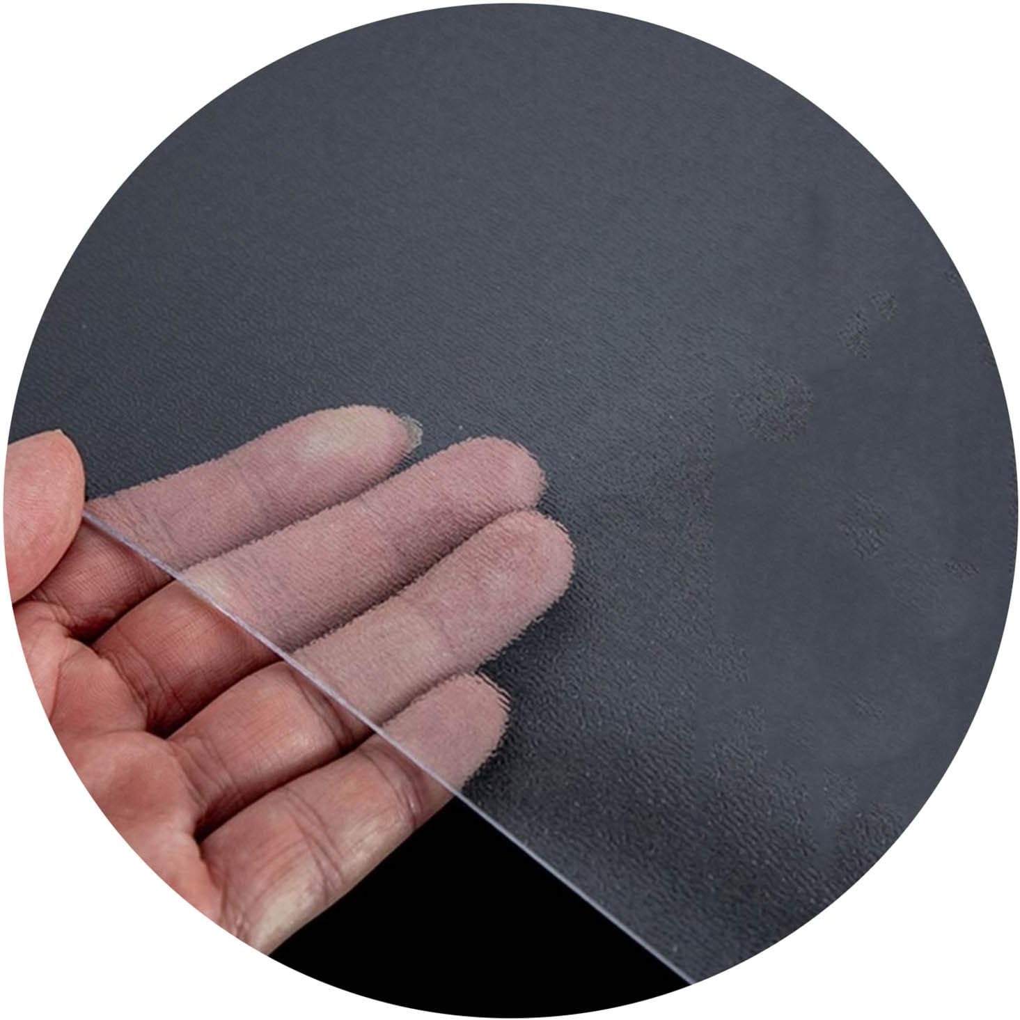 Matte PVC Table Protector Waterproof Nonslip Table Covers Cutable for Homeuse Office, 1.02