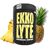 Ekkovision Ekkolyte Electrolyte Powder, Pineapple Paradise, 60 Servings | 50 MG Vitamin C &amp; 155 MG Magnesium for Hydration Support, Essential Electrolytes for Women &amp; Men