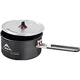 MSR 1.3 Liter Nonstick Ceramic Coated Solo Camping Cook Pot | Ceramic Solo Pot