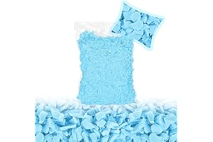 HONEHO 2.5lbs Memory Foam Bean Bag Filler - Shredded Foam Stuffing High Rebound Beanbag Filling Odorless & Supportive for DIY Pillows, Cushions, Bean Bags, Stuffed Toys & Dog Beds