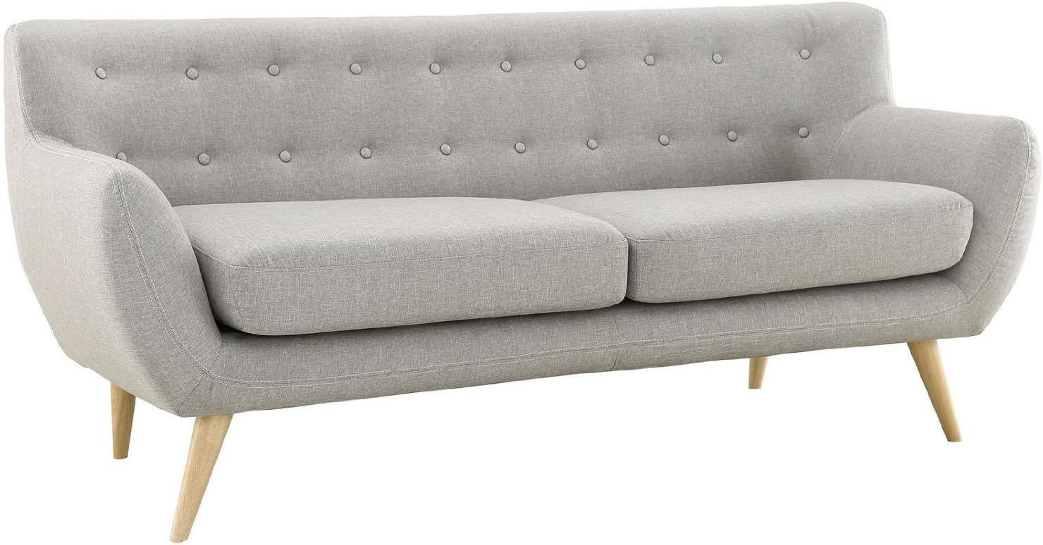 Amazon Com Divano Roma Furniture Modern Style Sofa Love Seat 2 Seater Grey Furniture Decor
