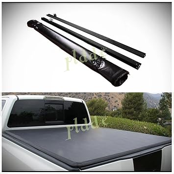 2016 2019 Toyota Tacoma 6 Ft Bed Vinyl Lock Soft Roll Up Tonneau Cover