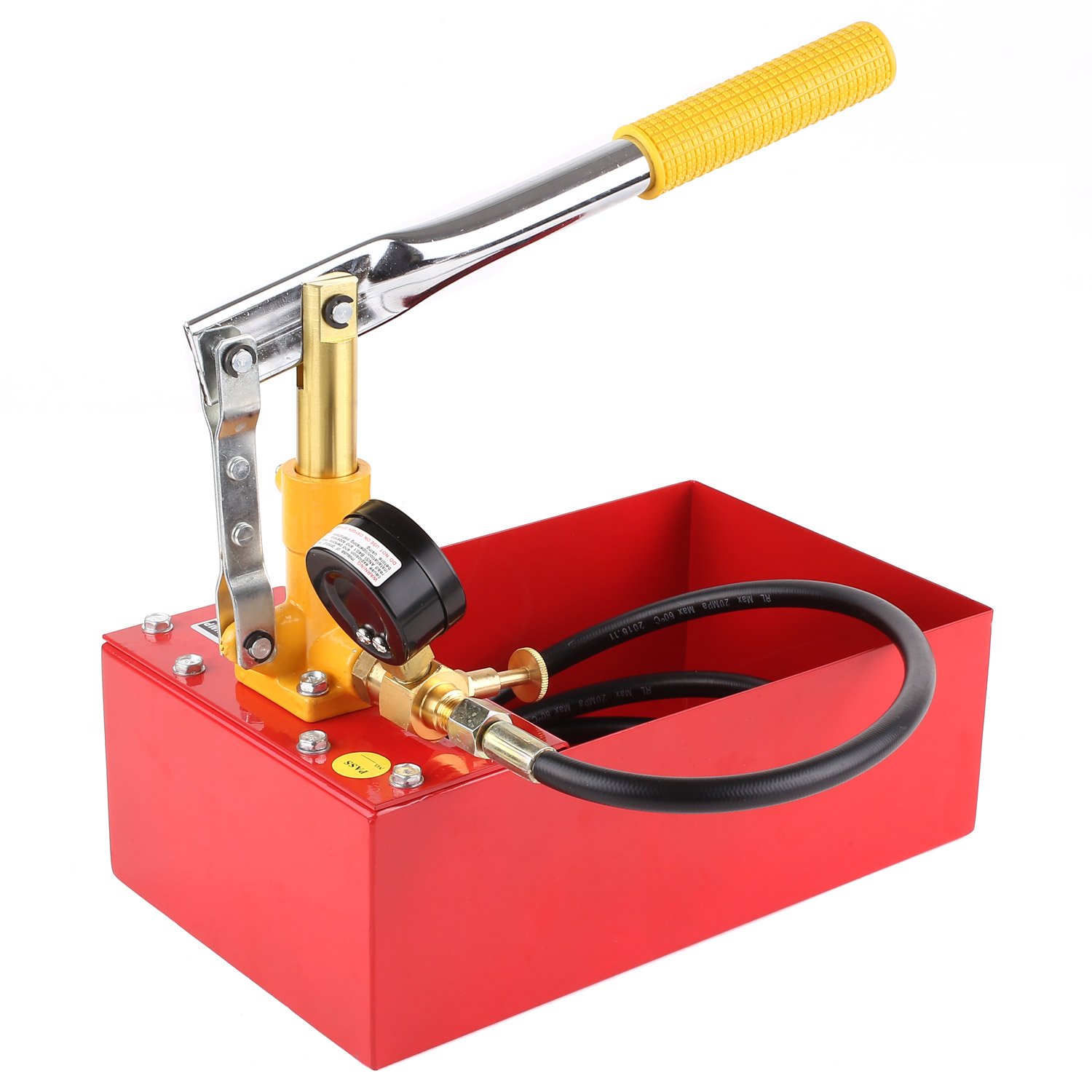 Test y medición testador a mano bomba para ensayo de 5 litros Fixkit