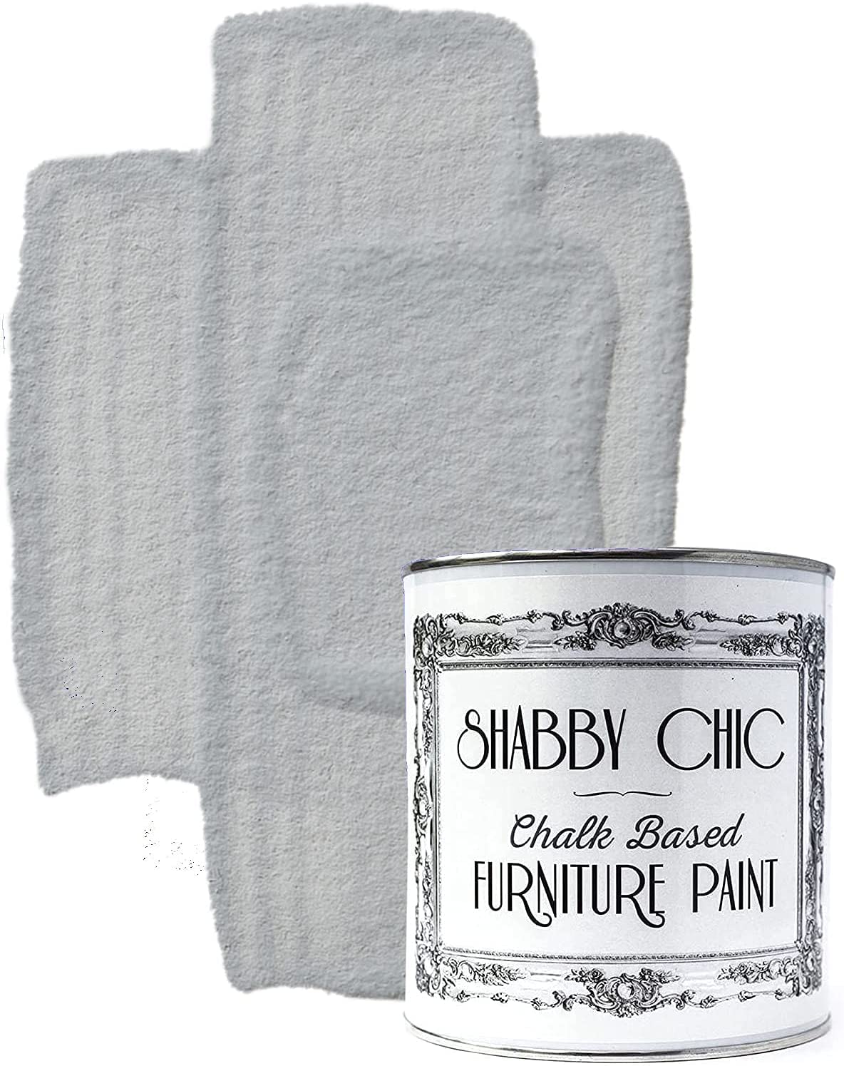 Winter Grey Furniture Paint great for creating a shabby chic style. 1 litre