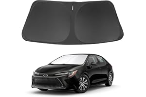 LHFLIVE Windshield Sun Shade Fit for 2020-2024 2025 Toyota Corolla Accessories (Not for Corolla Cross) Window Sunshade Protect Car from Sun Rays
