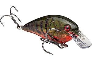 Strike King Promodel Crankbait S1 Fishing Lure, 3/8 oz, High Buoyancy