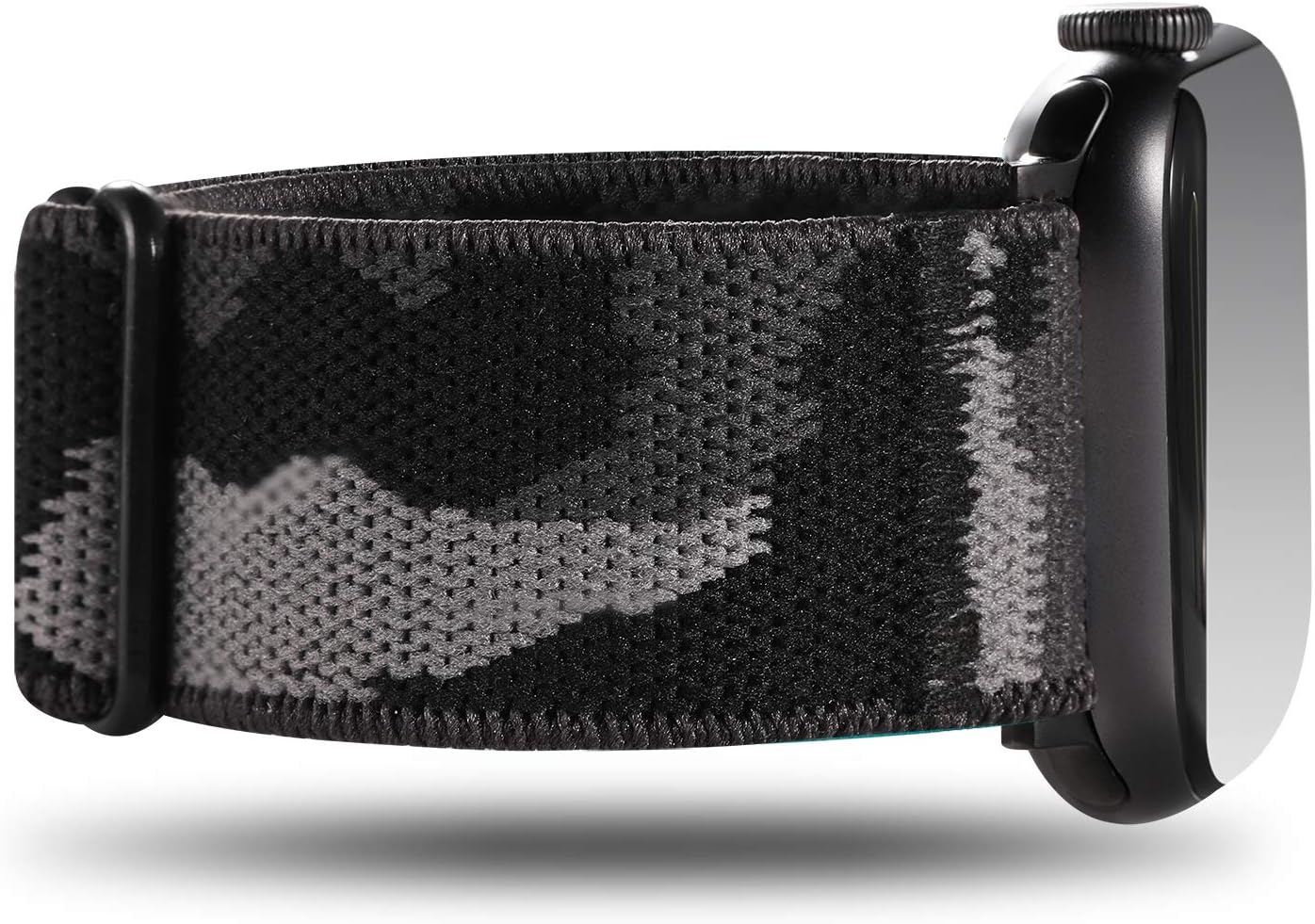CreateGreat Adjustable Elastic Bands Compatible with Apple Watch 38mm,40mm,Lightweight Stretchy Replacement Loop Strap for iWatch Series 5/4/3/2/1 (Camouflage,38/40MM)