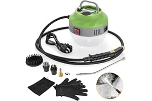 Dyna-Living Portable Steam Cleaner 2500W Handheld Steam Cleaner for Cleaning 1400ML Water Tank High-pressure Steamer for Car Detailing Electric Steam Cleaners for Home Use