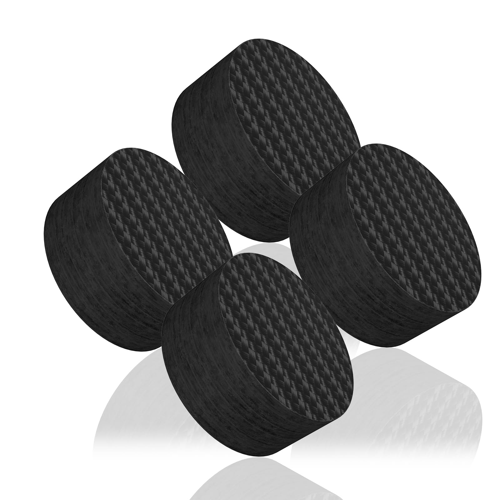 Tertullus 4Pcs Carbon Fiber Speaker Isolation Feet Spike Pads Shoes Feet 40mm×20mm