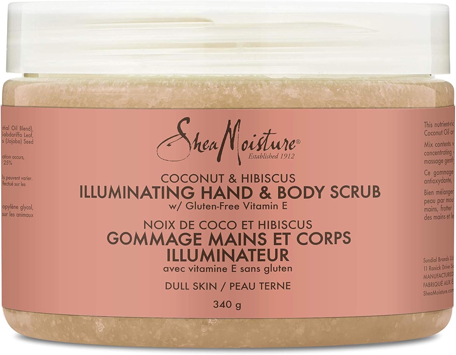 shea moisture illuminating body scrub