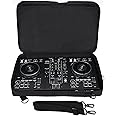 AZTOPA Padded DJ Controller Case for Pioneer DDJ-FLX4, DDJ SB3 400, Protector Bag Backpack Compatible with Hercules Inpulse 300, For Roland dj-202 / for Traktor Kontrol S2 Mk3 DJ Controllers Storage