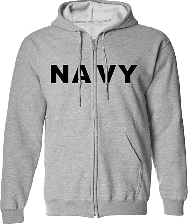 navy zip sweatshirt
