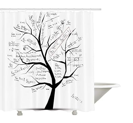 Yeuss Pirate Rideau De Douche Par Le Dessin De Palmiers Et