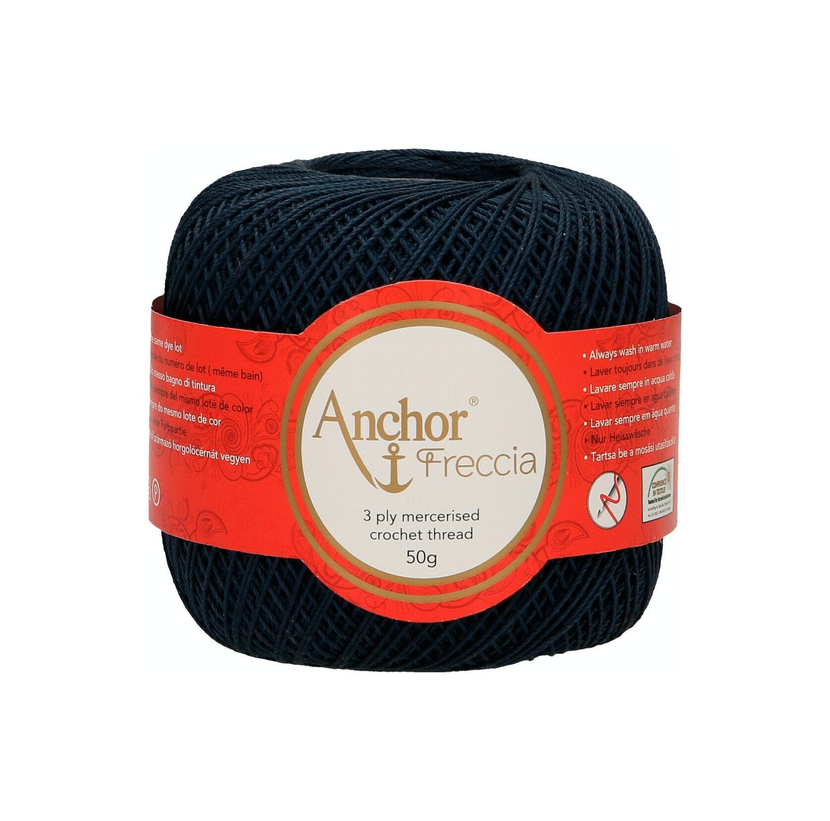 Anchor 4771012-00632 Crochet Yarn, 100% Cotton, 632, One Size, 88 g