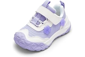 Balabala Toddler Sneakers Girls Boys Walking Shoes Athletic Sports Soft Comfortable Non-Slip Anti-Crash Design