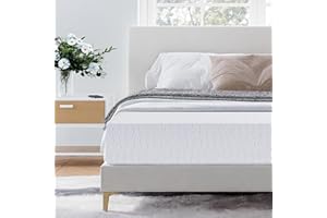 Dyonery Queen Mattress - 8 Inch Green Tea Memory Foam Mattress- Queen Mattress in a Box - CertiPUR-US Certified Fiberglass Free Mattress - Cooling Gel Layer - Medium Firm - 60"x80"x8" - White