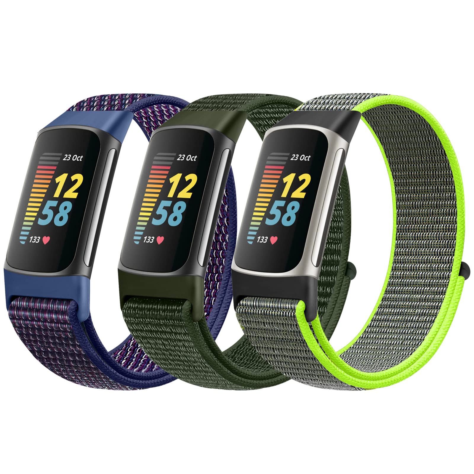 AVOD Nylon Watch Bands Compatible with Fitbit