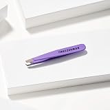 Tweezerman Blooming Lilac Mini Slant Tweezer with Travel Case view 4